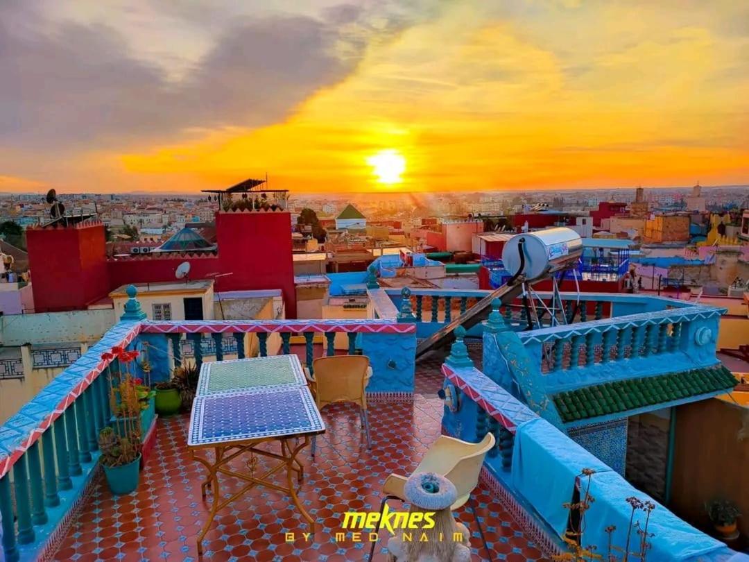 לינה וארוחת בוקר מקנס Riad Malak מראה חיצוני תמונה
